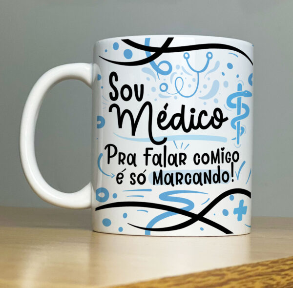 Caneca Profissões Médico(a)