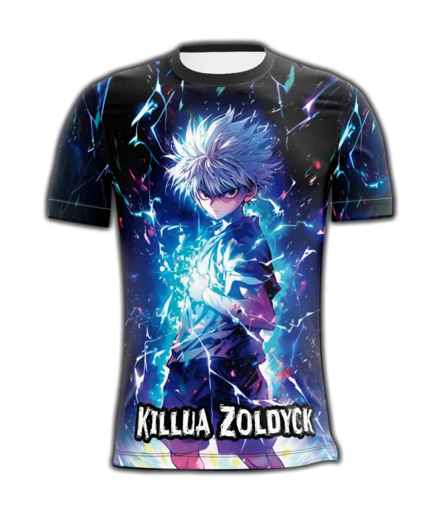 Camisa Camiseta Killua Hunter x Hunter - Proteção UV - Image 4
