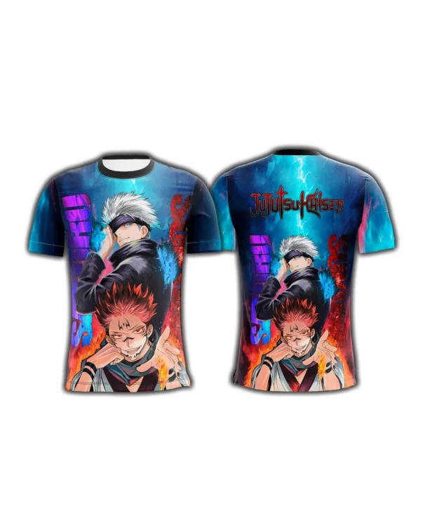 Camisa Camiseta  Satoro e Sukuna Jujutsu Kaisen - Proteção UV - Image 3