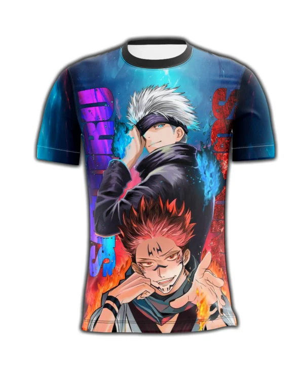 Camisa Camiseta  Satoro e Sukuna Jujutsu Kaisen - Proteção UV - Image 4