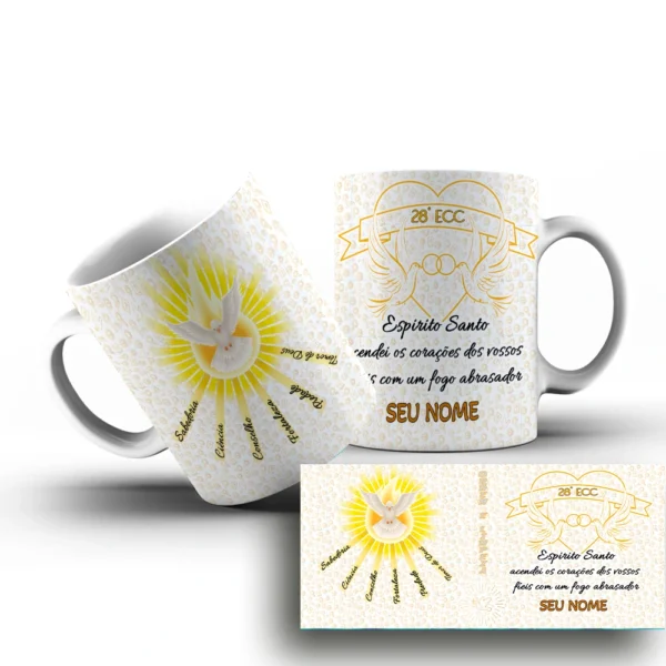 Caneca Espirito Santo ECC