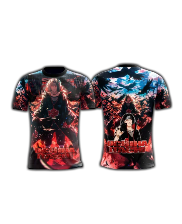 Camisa Camiseta  Itachi Uchiha Naruto - Proteção UV - Image 4