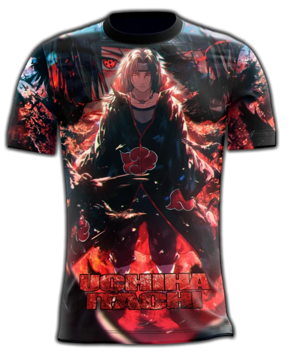 Camisa Camiseta  Itachi Uchiha Naruto - Proteção UV - Image 5