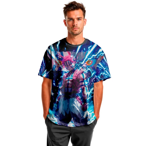 Camisa Camiseta Akaza Demon Slayer - Proteção UV - Image 2