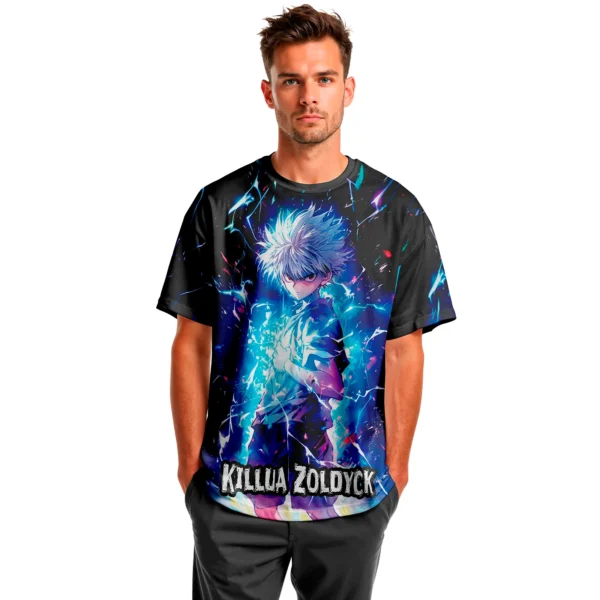 Camisa Camiseta Killua Hunter x Hunter - Proteção UV - Image 2