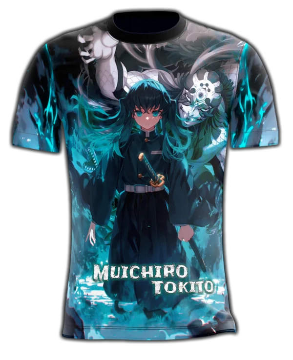 Camisa Camiseta Tokito Demon Slayer - Proteção UV - Image 5